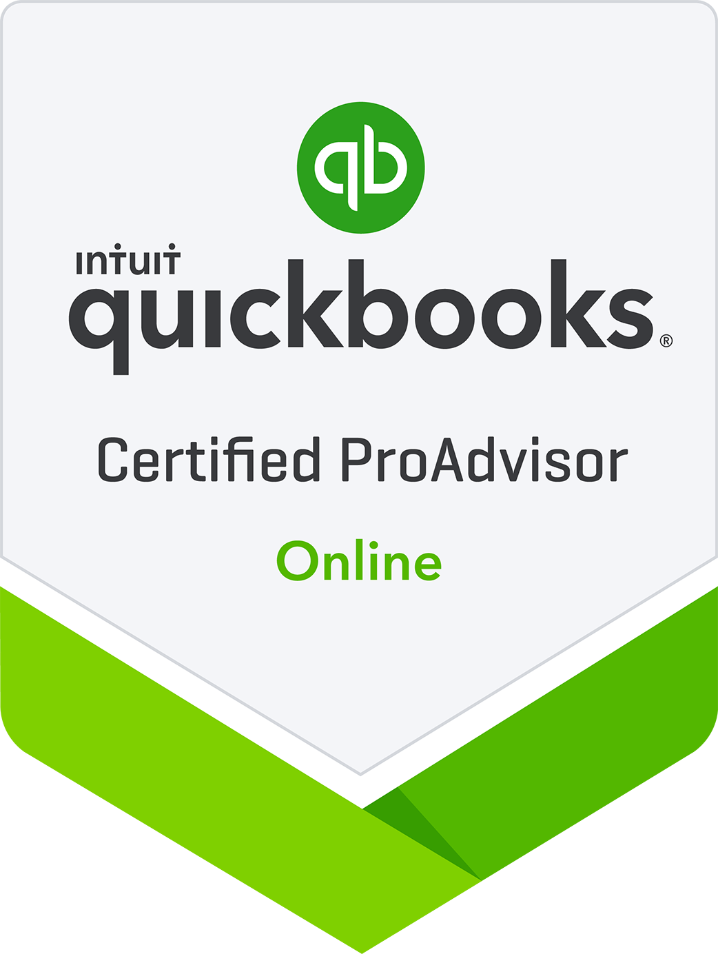 Intuit QuickBooks Certified ProAdvisor Online badge